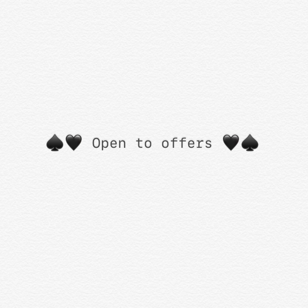 Make me an offer! :)